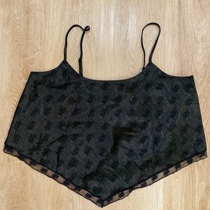 YITTY Satin Cami Crop Top NWT